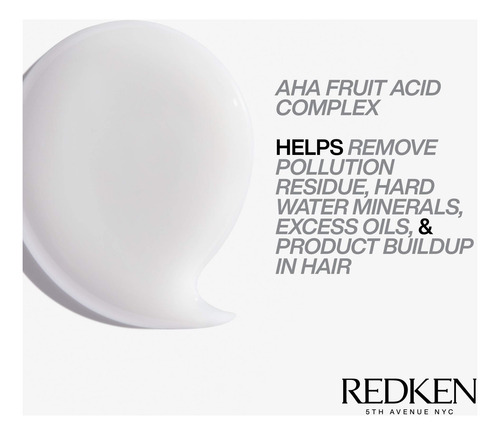 Shampoo Redken Detox Clarificante 1000ml Com Ph Balanceado
