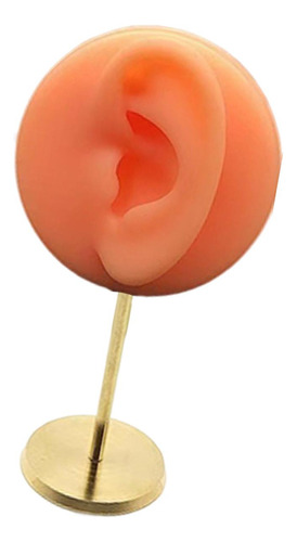 Soporte Expositor De Silicona Para Pendientes, Amarillo A La