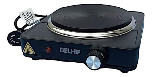 Anafe Electrico 1 Hornalla Negro Delhi 220v 1500w Cocina 