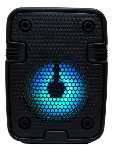 Imagen 1 de 10 de Parlante Bluetooth Portátil Led Inalámbrico Usb Recargable