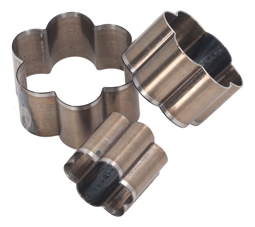 Cortador De Piel Con Forma De Flor, 3 Piezas, 30, 40, 50 Mm,