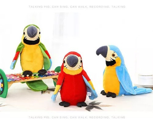 Nuevo Pájaro De Peluche Eléctrico Parlante De 2024. Tg1