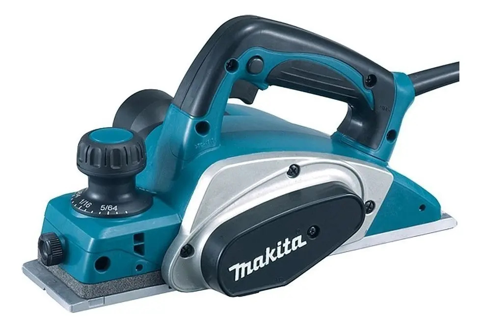 Plaina Eletrica 620w - 82mm Kp0800 - Makita Cor Azul