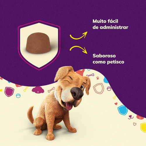 Defenza 45mg 2-4,5kg Antipulgas Carrapatos 37 Dias Duração