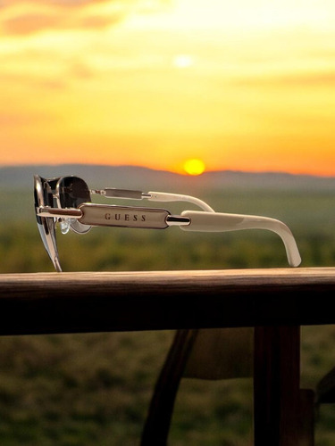 Gafas Guess De Sol Metálicas Pilot Para Mujer Espejo Marrón Caqui Caqui