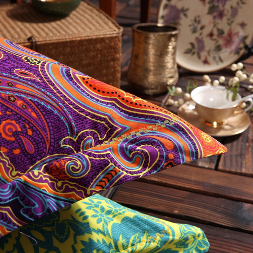 Fadfay Exótico Boho Darmpe Cubierta Set King 100% Red A