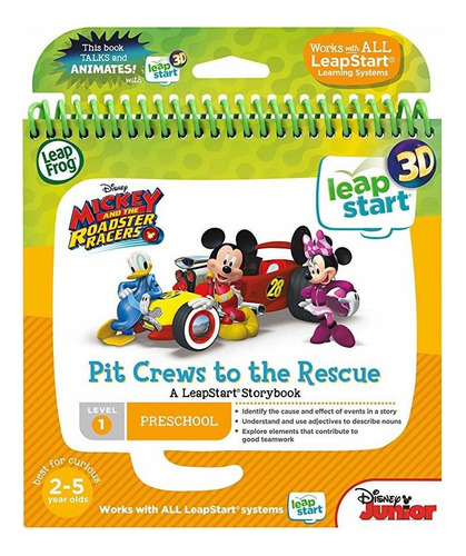 Leapstart Nursery: Mickey Y The Roadster Racers Pit Crews P