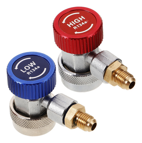 Adaptador De Conector De Acoplador Rápido Ac R134a Ajustável