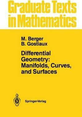 Libro Differential Geometry: Manifolds, Curves, And Surfa...