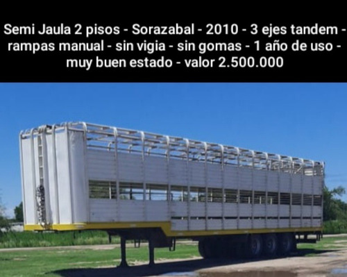 Jaula Doble Piso.zorrazabal Mod 2010