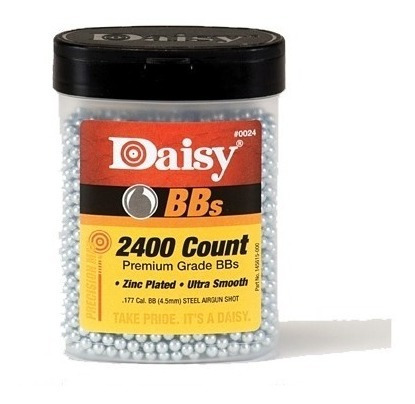 Munición Daisy Acero  Bbs 4.5mm 2400 Pcs Calidad Premium