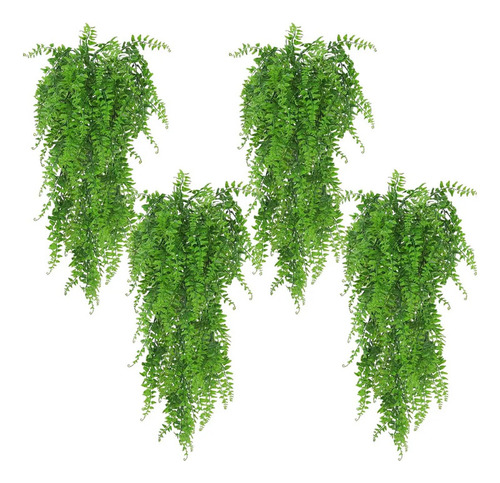 4 Piezas Colgantes Plantas Artificiales Decoración Del Hoga