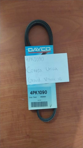 Correa Única Dayco Grande Vitara V6 Código 4pk1090