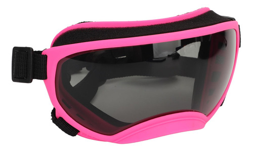 Gafas Para Perros Resistentes Al Viento, Montura Rosa, A Pru