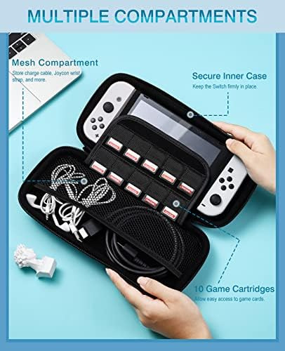 Timovo Estuche De Transporte Compatible Con Nintendo Switch