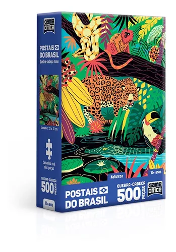 Puzzle Quebra Cabeça Olhar Urbano 500 Peças Toyster 2726