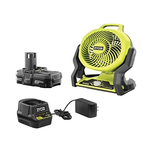 18volt One+ Hybrid   Fan (p3320) With P163 Lithium-ion ...