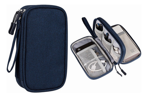 Bolso Organizador De Cables Para Viaje Con Compartimentos