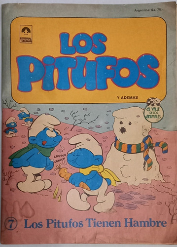 Comic Vintage Los Pitufos Tienen Hambre # 7 - 1984