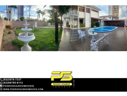 Imagem 7 de 28 de Casa Com 5 Dormitórios Para Alugar, 1.120 M² Por R$ 16.000/mês - Estados - João Pessoa/pb - Ca1045