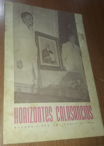 Revista Horizontes Calasancios  Noviembre De 1953