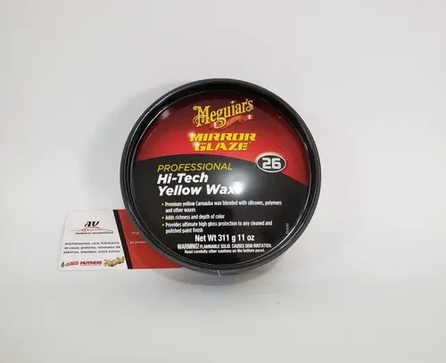 Cera Meguiars Hi-tech Yellow Wax 311g | MercadoLivre