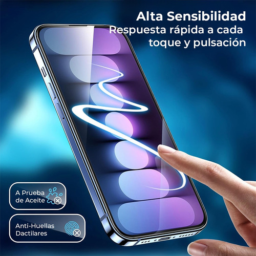 2 Micas Cristal Templado + Mica Lentes Cámara Para Iphone Iphone 13 Pro Max