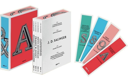 Box J D Salinger - 4 Volumes, De J D Salinger., Vol. 1. Editora Todavia, Capa Mole, Edição 1 Em Português, 2021