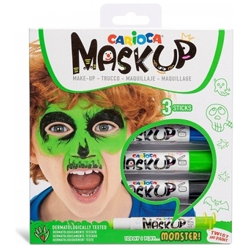 Pintura Para Cara En Barra Maquillaje Monster Maskup Carioca