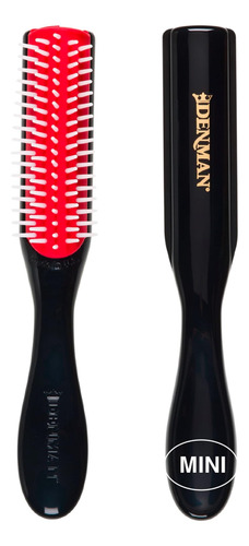 Denman Cepillo Para Cabello Rizado D14 (negro) Cepillo De Pe