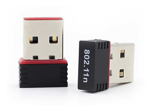 Adaptador Usb 2.0 Dongle Nano Wifi 802.11n Wireless 300mbps