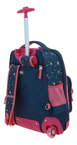 Mochila Chenson Ruedas Escolar Primaria Happy Girl Estar Hg66502-9