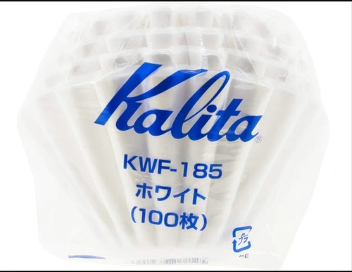 Filtros De Papel Kalita Kwf-185 (100 Unidades)