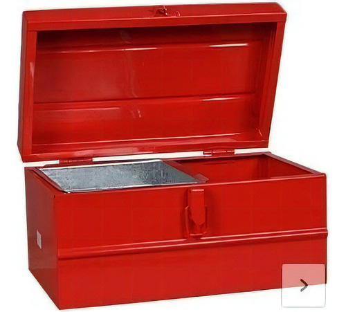 Caja de herramientas Lara 3 de metal 180mm x 300cm x 160mm
