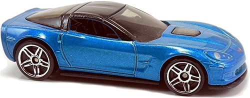 Hot Wheels '09 Corvette Zr1 Azul Año 2008  C28