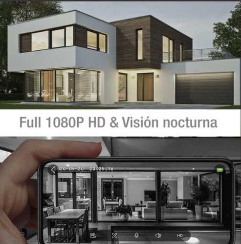 Imagen 5 de 6 de Timbre Smart Doorbell Con Cámara Wifi Linda + Ding Dong