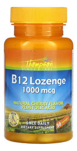 Vitamina B12 Thompson 100xg30 Comprimidos 