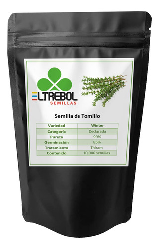 Semillas De Tomillo Var. Winter (10,000 Semillas)