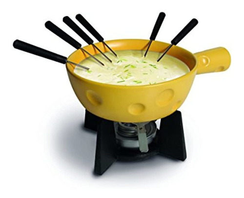 Boska 853512 Olla De Fondue Supercheesy, 1 Litro, Amarillo Y