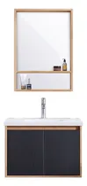 Comprar Gloa Vanitory Teme conjunto baño 60 teme gloa con espejo bacha de losa para grifería monocomando