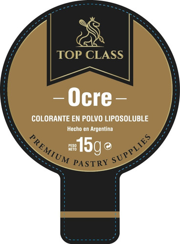 Colorante Liposoluble Polvo Ocre 15gr/50cc Top Class