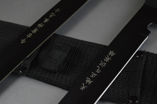 Espadas Ninjato De 69 Y 47 Cm De 1 Filo Con Funda