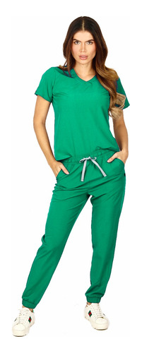 Pijama Quirurgica Conjunto Medico Anti Fluidos Jogger, Scrub