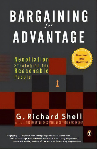 Bargaining For Advantage, De G. Richard Shell. Editorial Gardners En Inglés