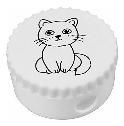 Sacapunta - Azeeda 'cute Cat' Compact Pencil Sharpener (ps**