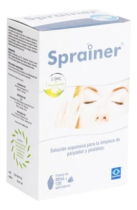 Solución Espumosa Limpiador Pestañas - Sprainer X 80 Ml