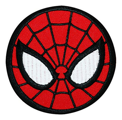 Spiderman Logo Ironon Patch Marvel Comic Traje De Superhéroe