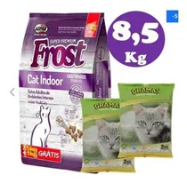 Comprar Frost Cat Indoor Super Premium 8.5kg - Bolsa+ 2 Sanitarios