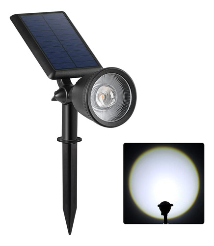 Falove Solar Spot Lights Outdoor, Ip67 Waterproof Solar Powe