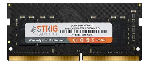 Memoria Ram Ddr4 8gb Strig Sodimm 3200 Mhz